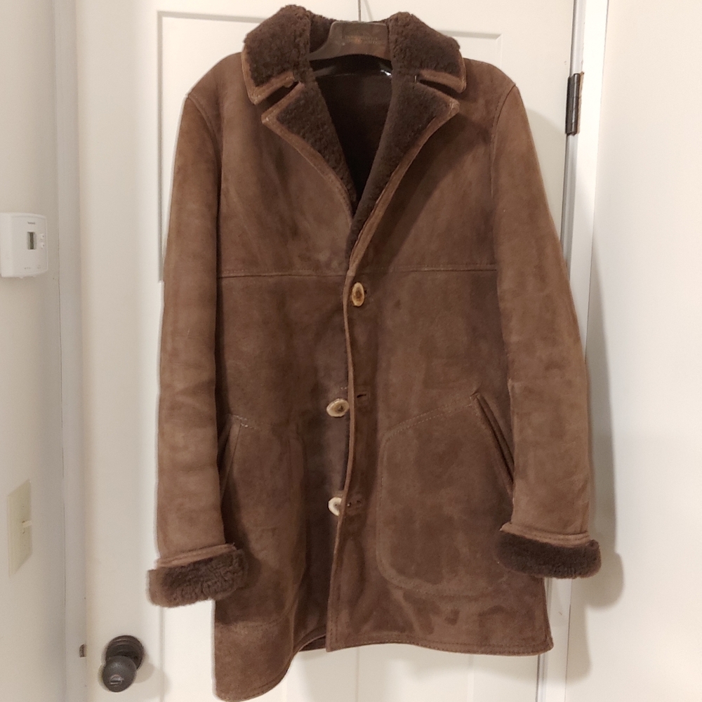 Genuine sheepskin coat